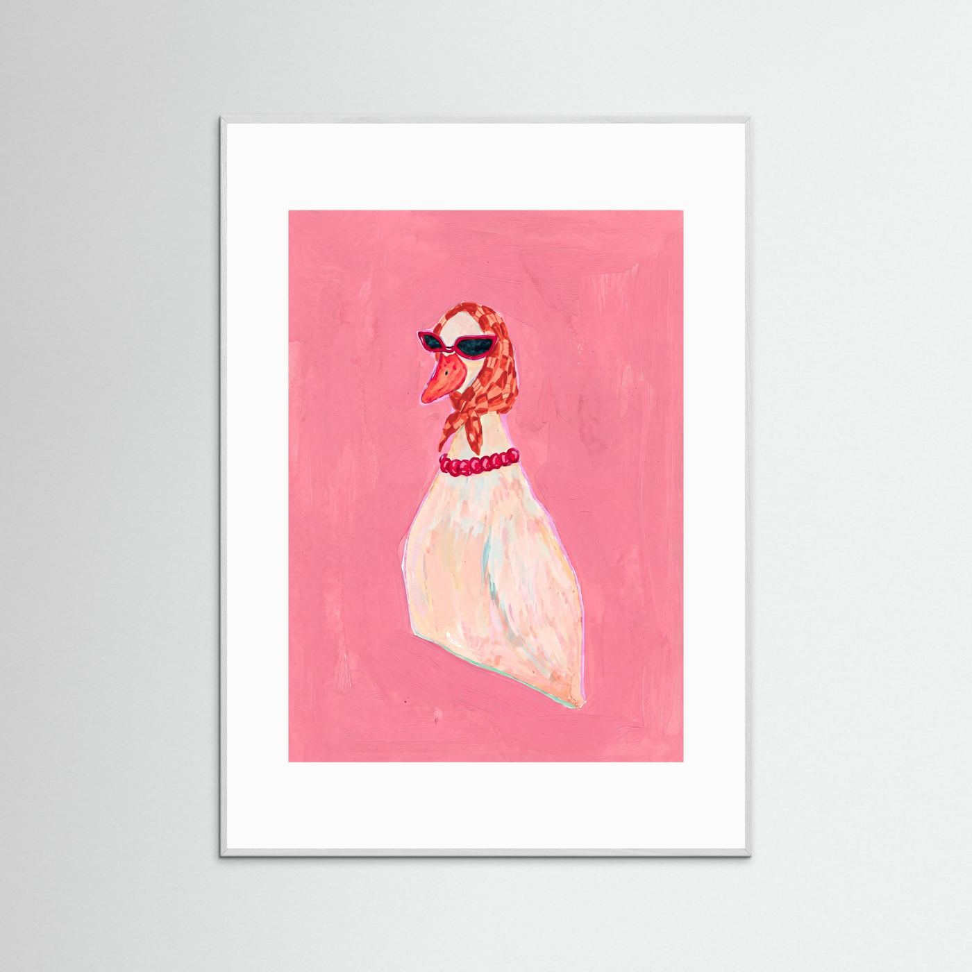 The Chic Duck — Art Print
