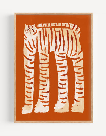 Golden Tiger — Art Print
