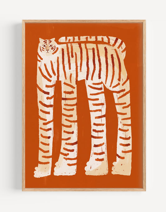 Golden Tiger — Art Print