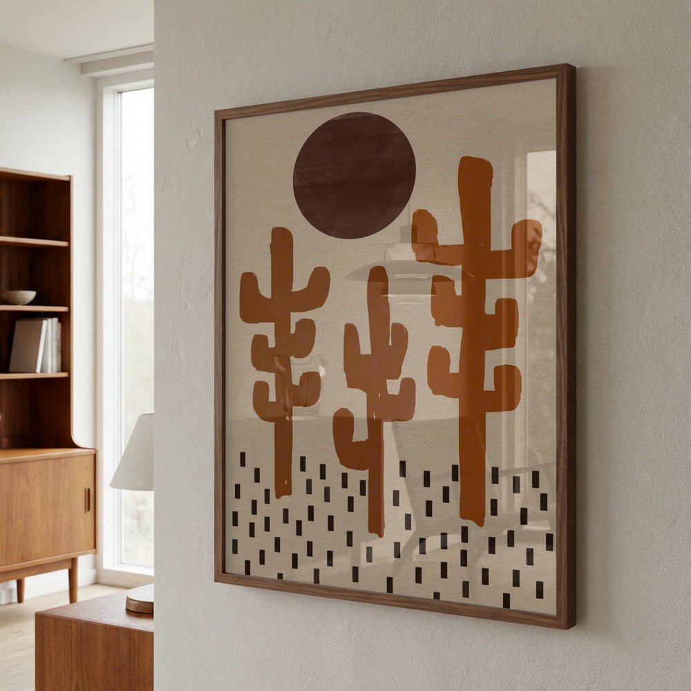 Desert Bloom Trio — Art Print