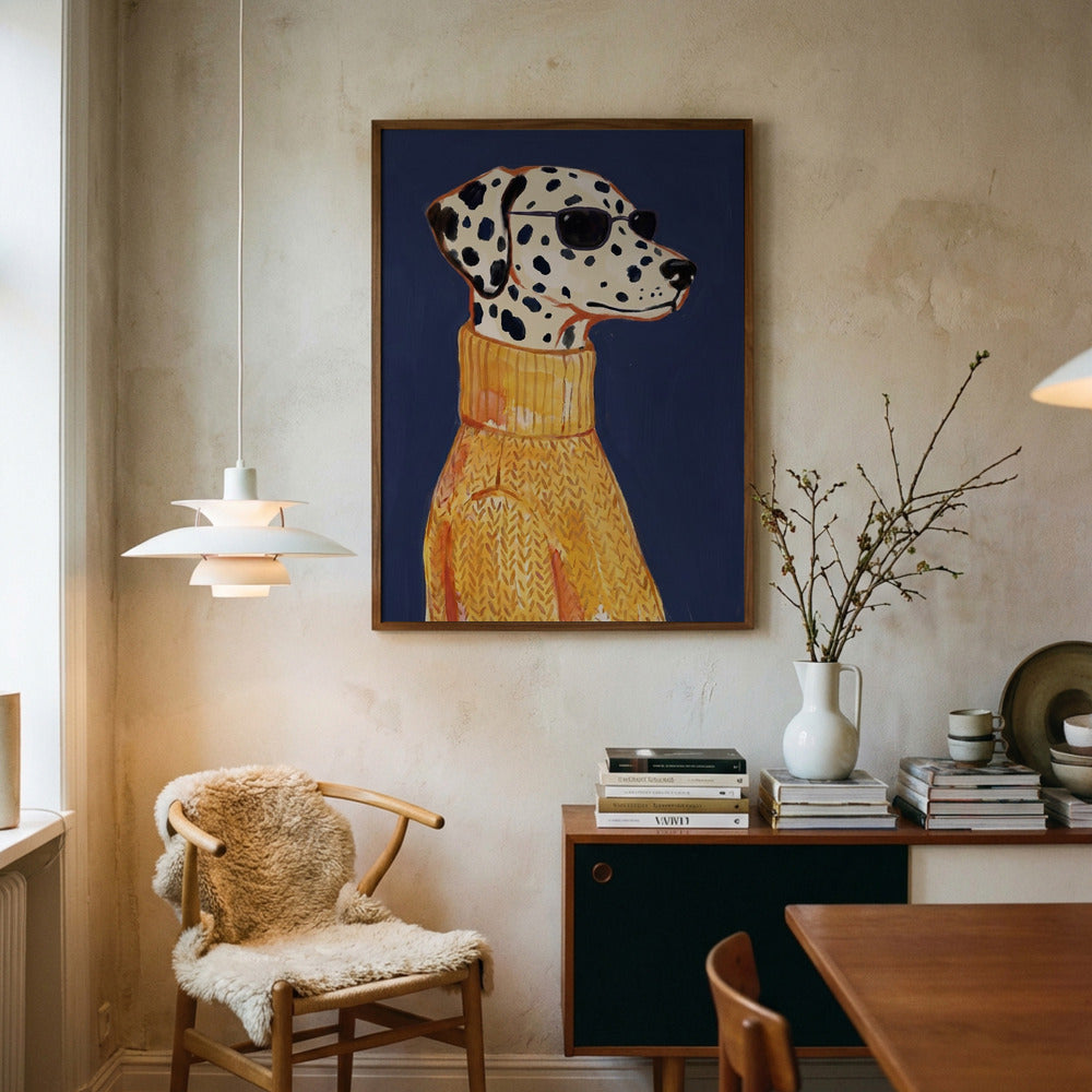 Dapper Dalmatian — Art Print