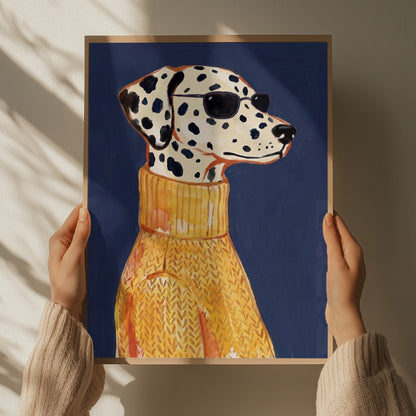 Dapper Dalmatian — Art Print