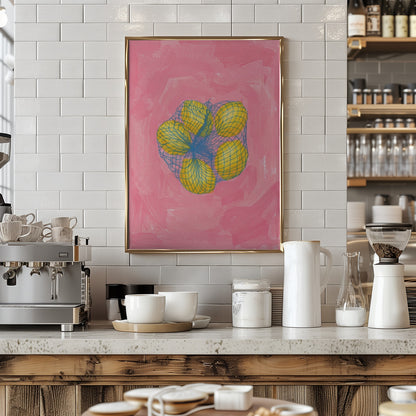 Lemon Net — Art Print