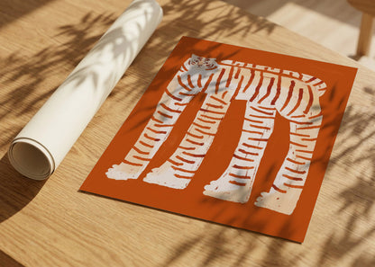 Golden Tiger — Art Print