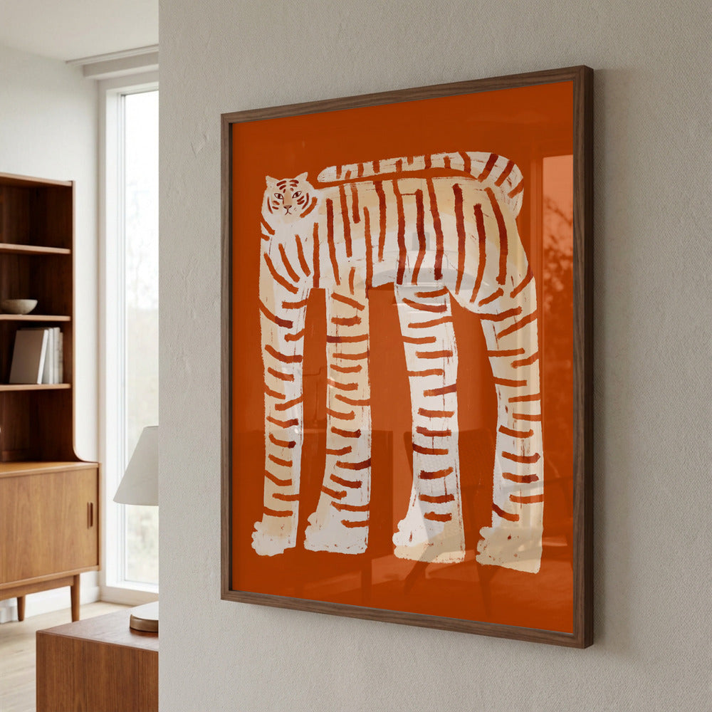 Golden Tiger — Art Print