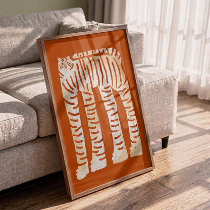 Golden Tiger — Art Print