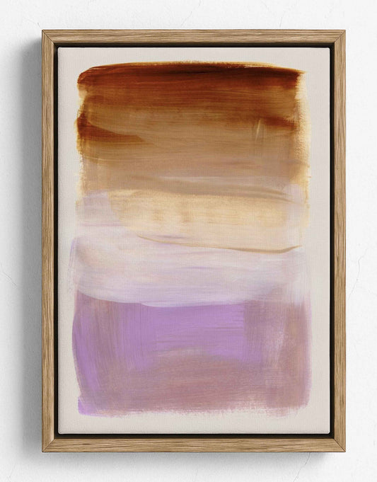 Abstract Brush Strokes 185 by Mareike Böhmer - Canvas Print