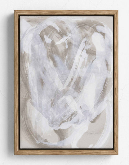 Abstract Brush Strokes 146 by Mareike Böhmer - Canvas Print