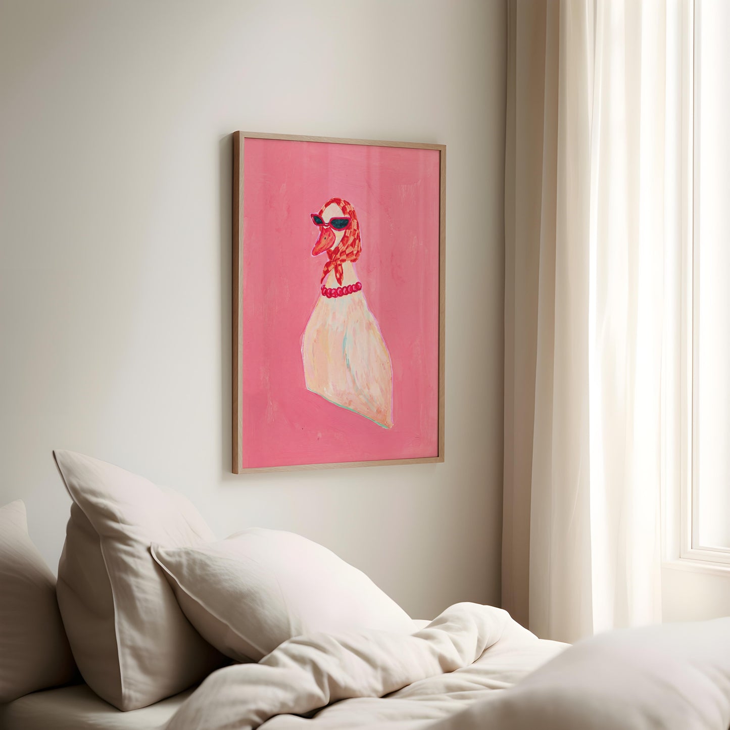 The Chic Duck — Art Print