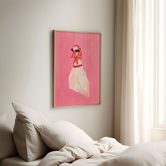 The Chic Duck — Art Print