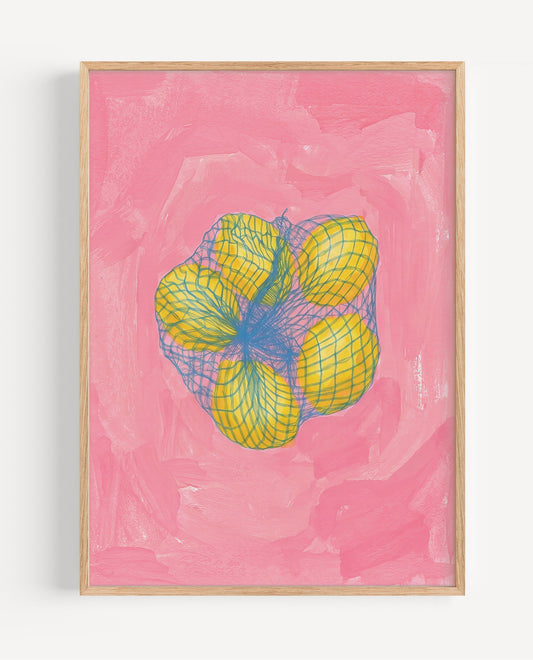 Lemon Net — Art Print