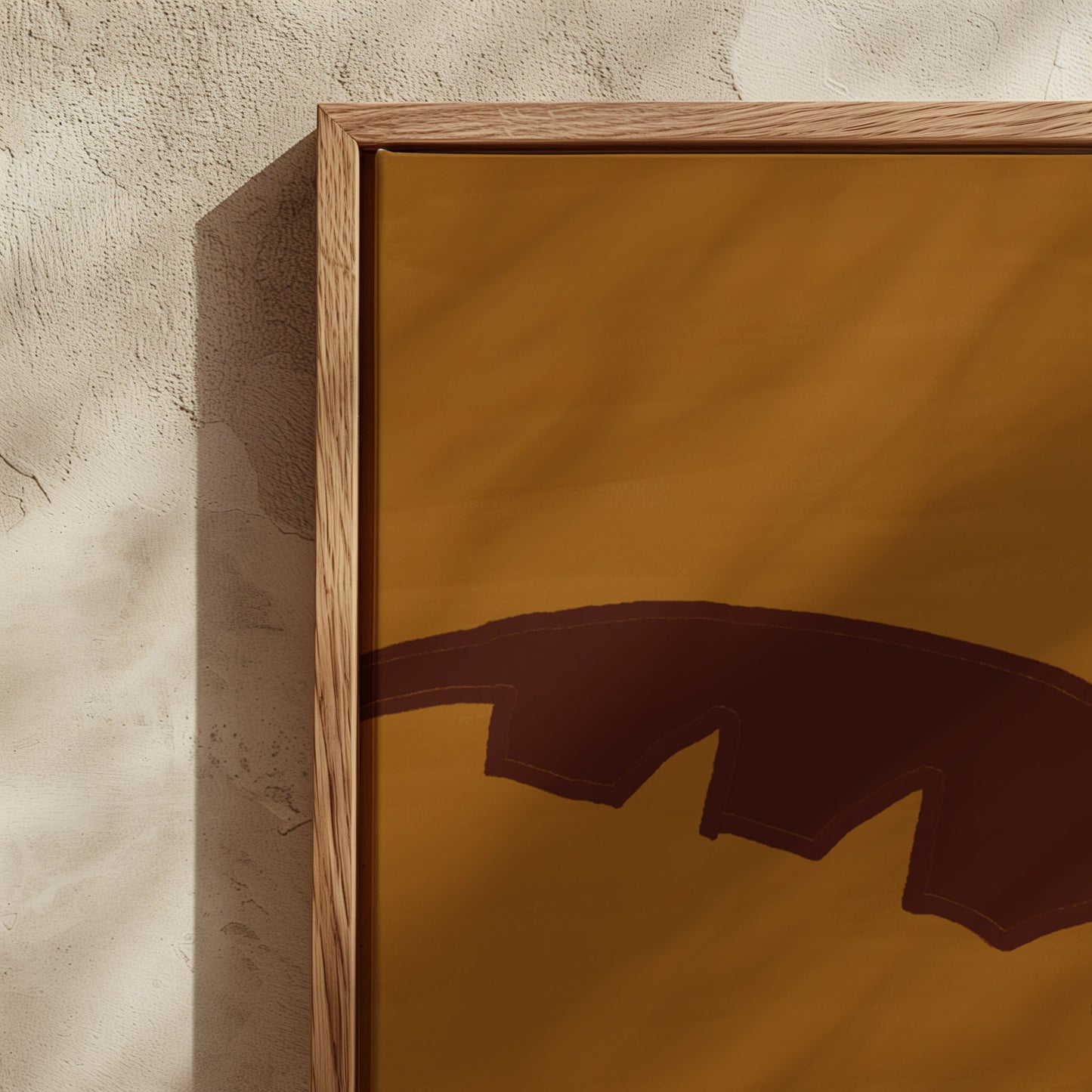 Palm & Adobe — Canvas Print