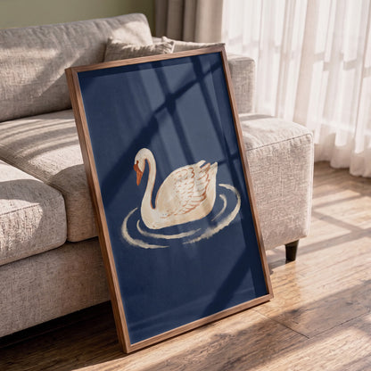 Graceful Swan — Art Print