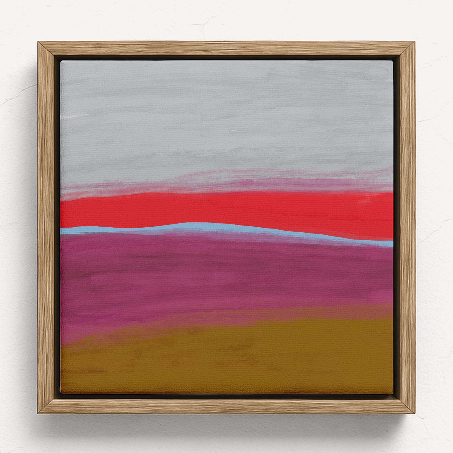 Crimson Horizon - Canvas Art