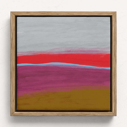 Crimson Horizon - Canvas Art