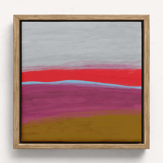 Crimson Horizon - Canvas Art