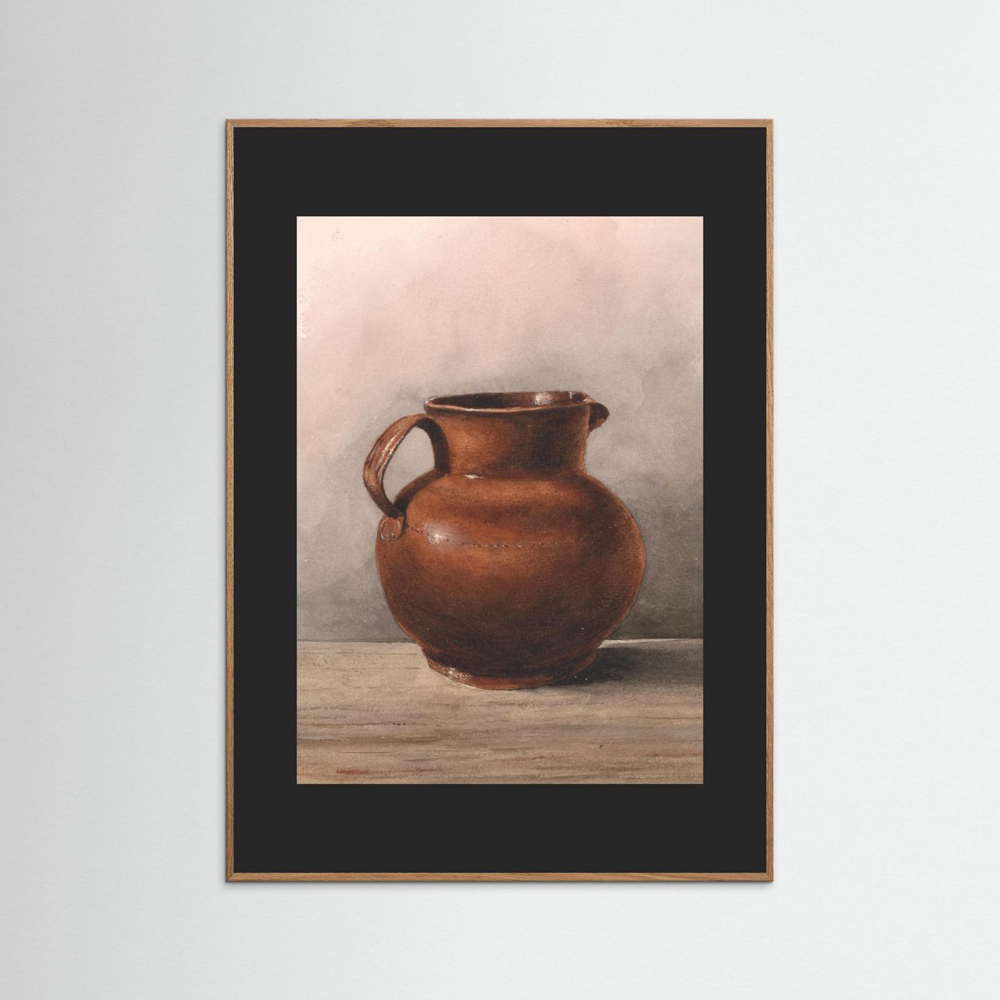 Terracotta Jug — Art Print