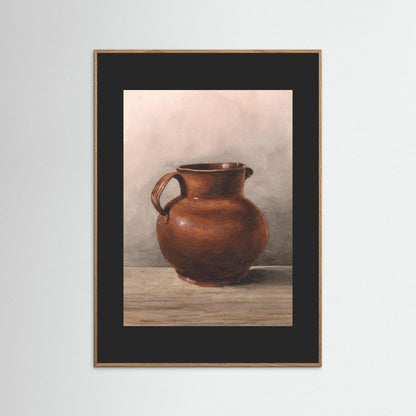 Terracotta Jug — Art Print