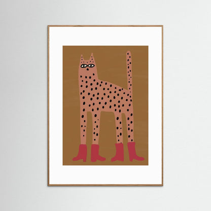 Fancy Feline — Art Print 