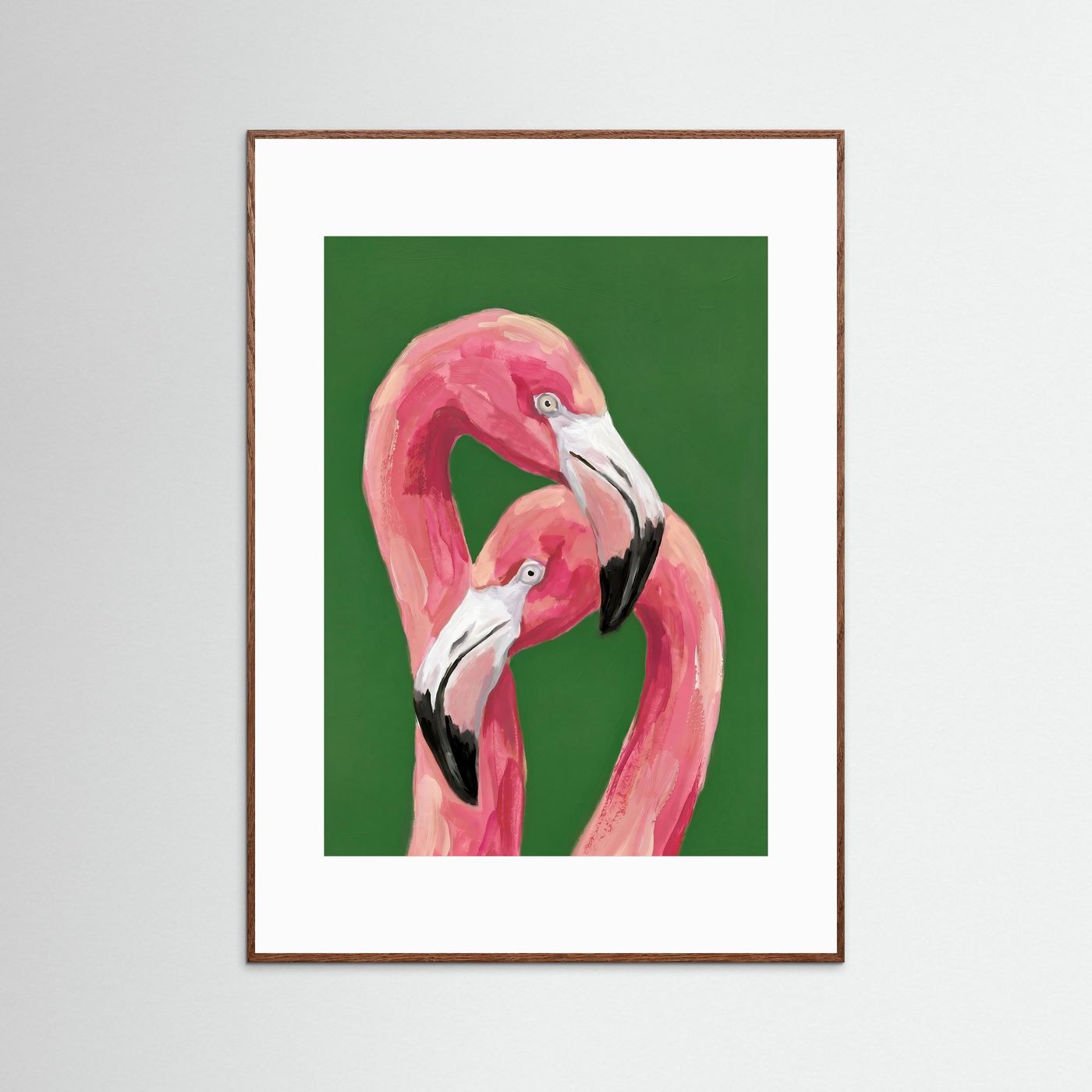 Flamingo Love — Art Print  