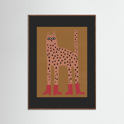 Fancy Feline — Art Print 
