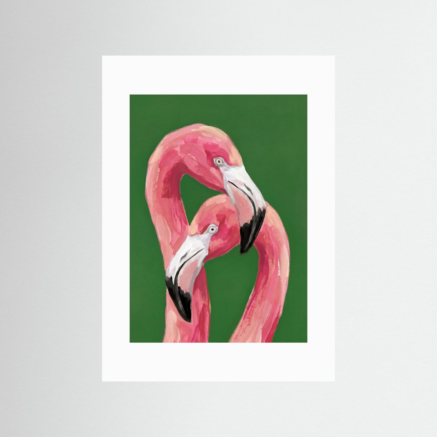 Flamingo Love — Art Print  