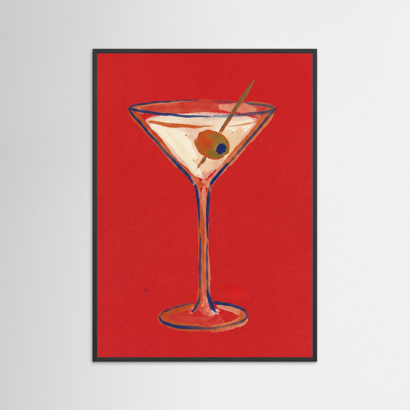 Olive & Gin — Art Print   