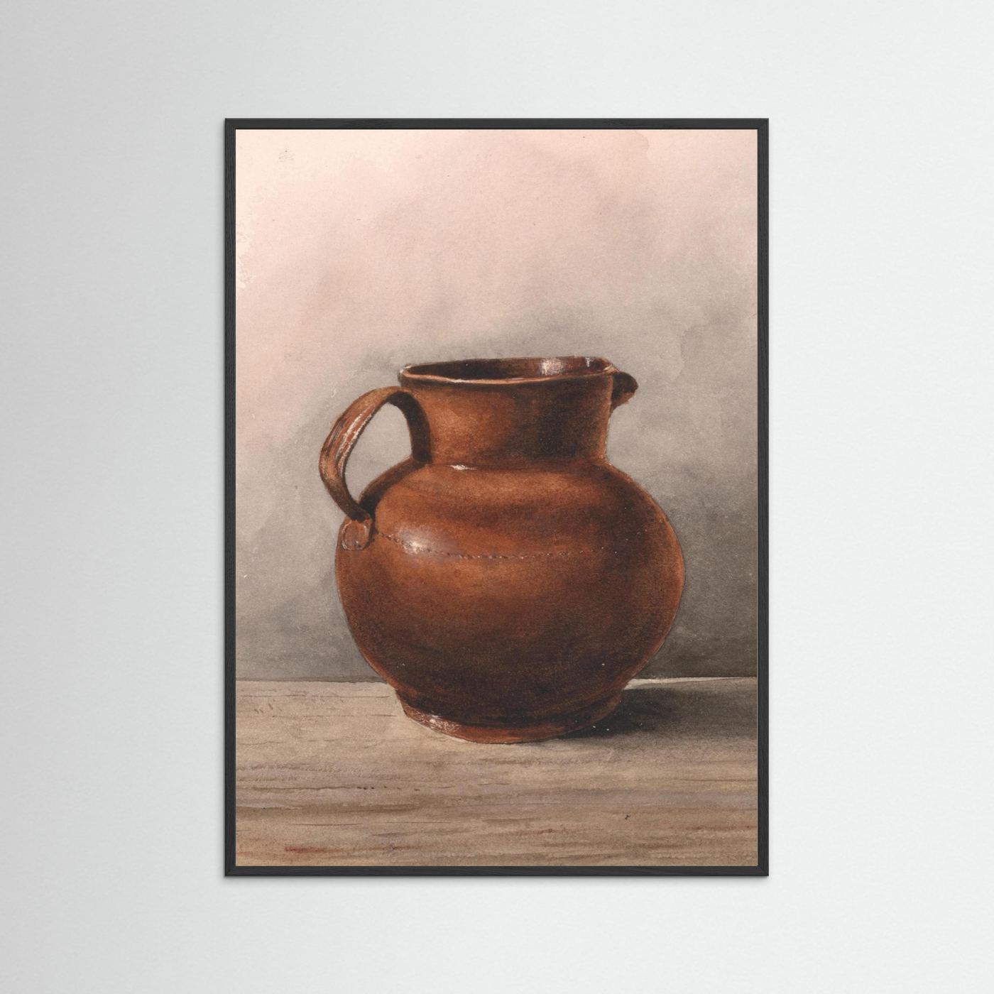 Terracotta Jug — Art Print
