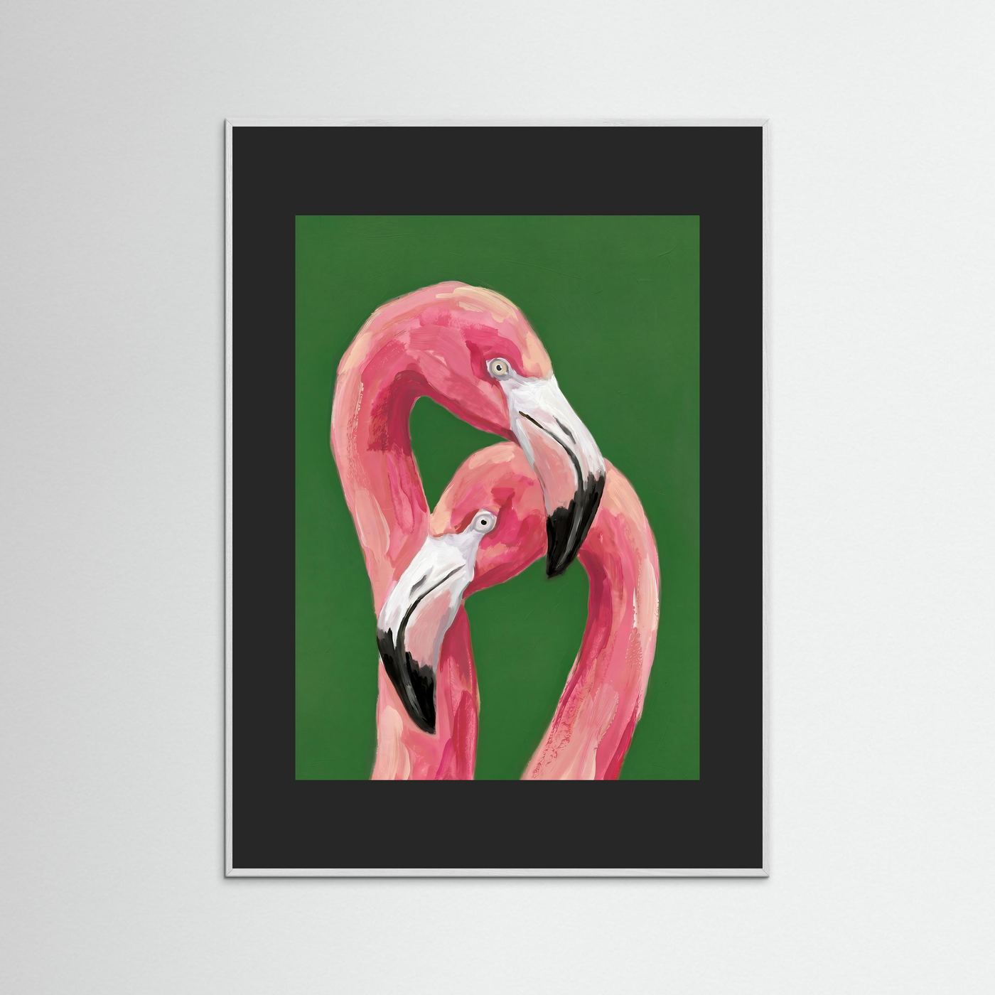 Flamingo Love — Art Print  