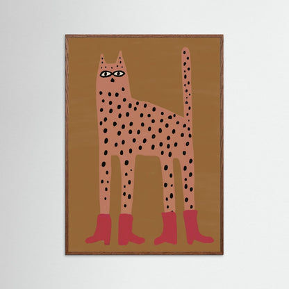 Fancy Feline — Art Print 