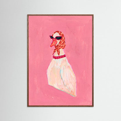 The Chic Duck — Art Print