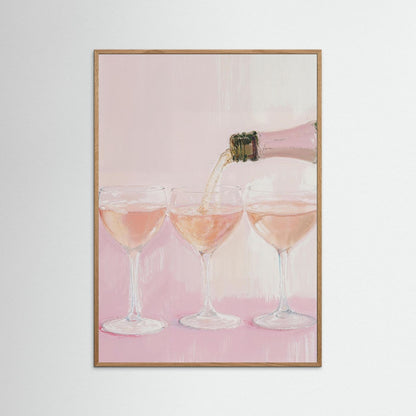 Rosé Pour — Art Print   - Copy