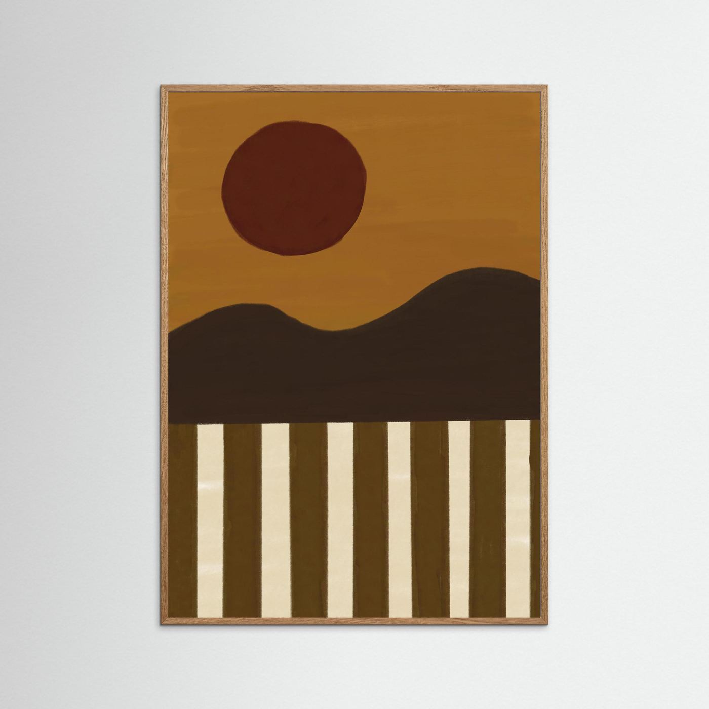 Ochre Valley — Art Print 