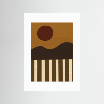 Ochre Valley — Art Print 