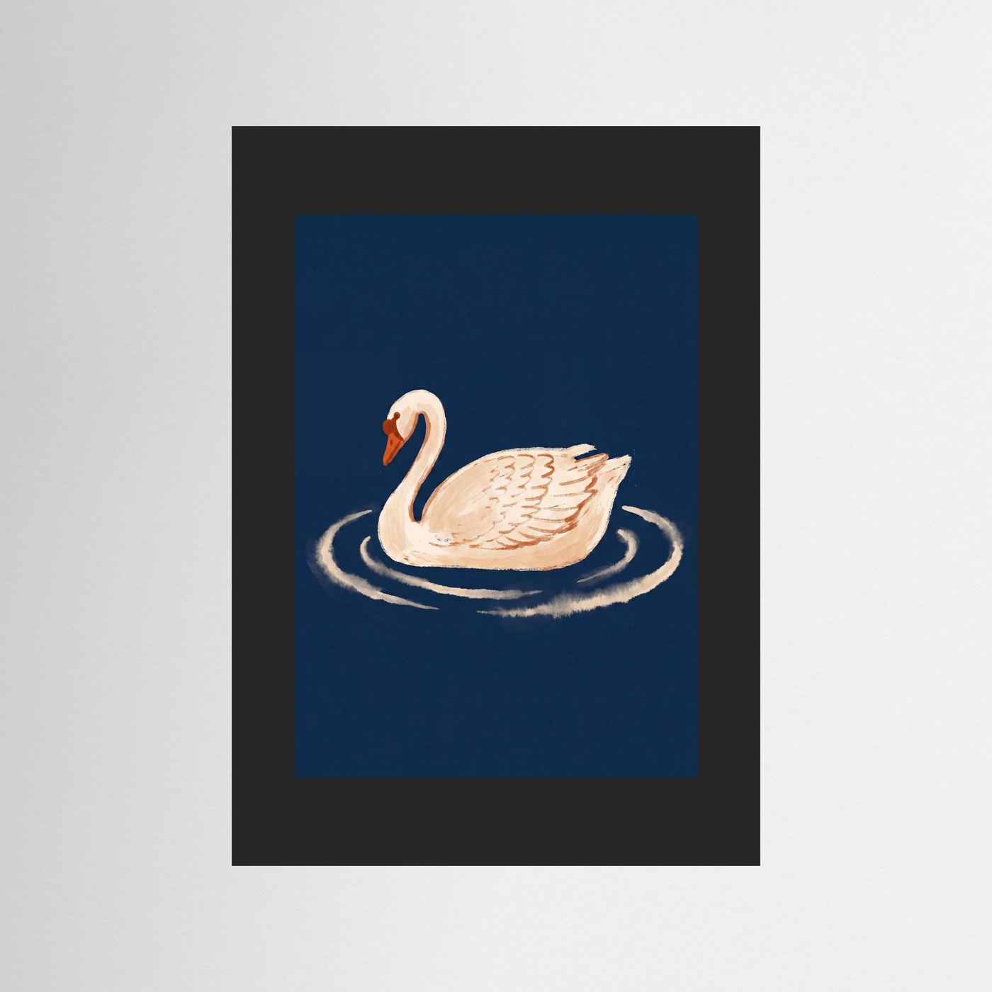 Graceful Swan — Art Print