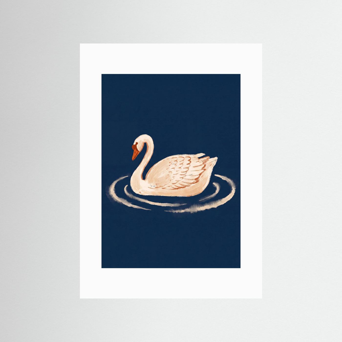 Graceful Swan — Art Print