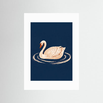 Graceful Swan — Art Print