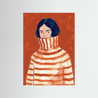 Deep in Thought — Art Print   