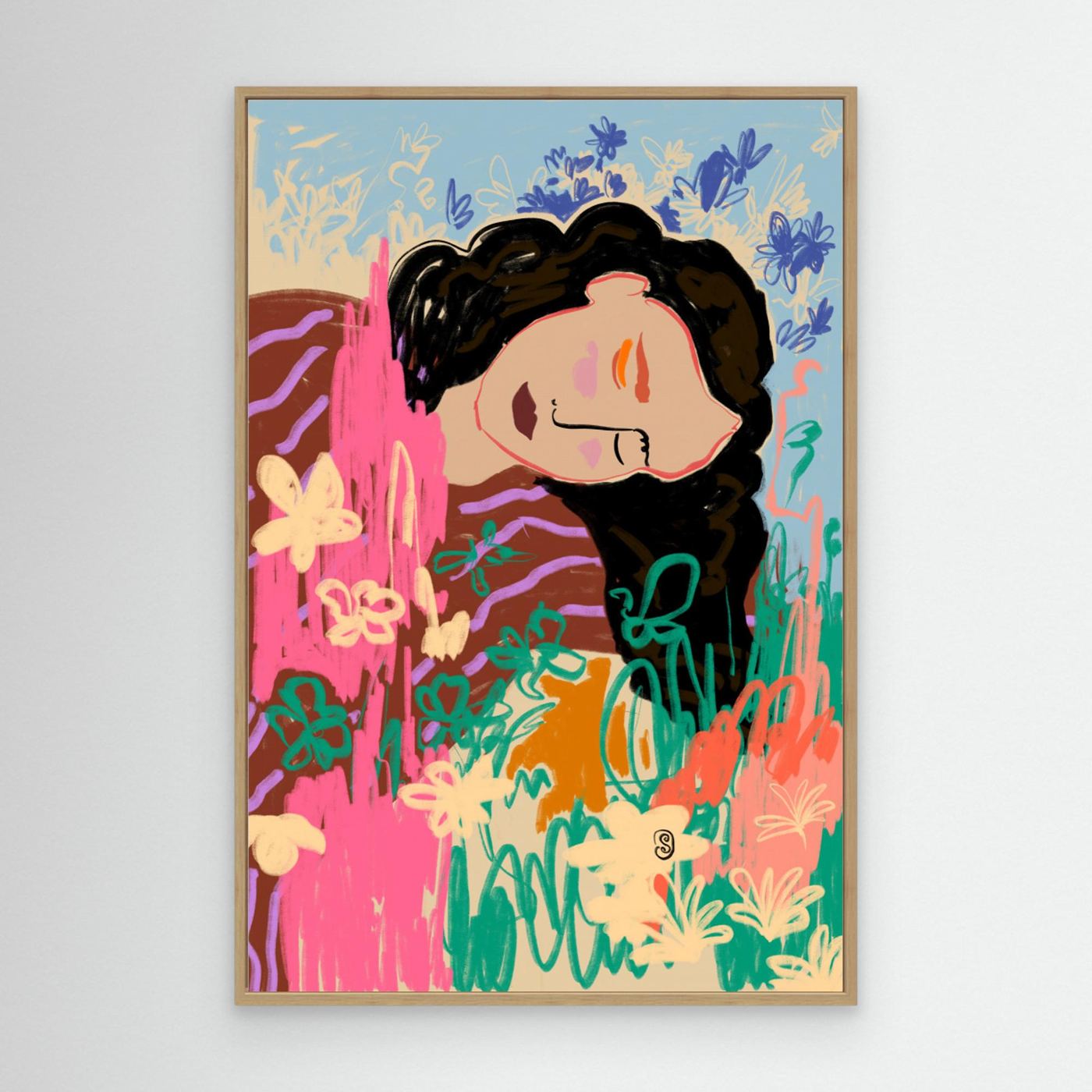 DAY DREAMING by Sandra Poliakov - Canvas Art