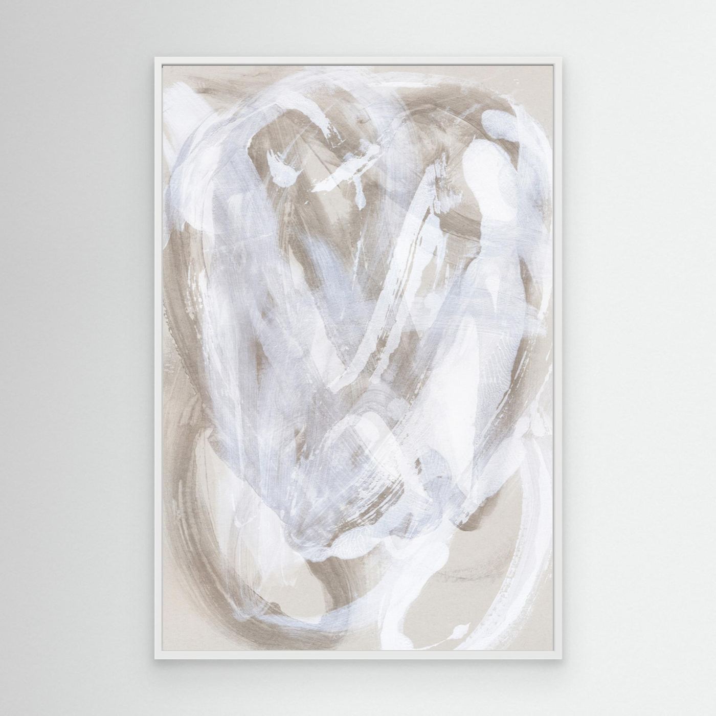 Abstract Brush Strokes 146 by Mareike Böhmer - Canvas Print