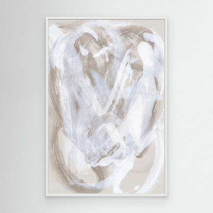 Abstract Brush Strokes 146 by Mareike Böhmer - Canvas Print