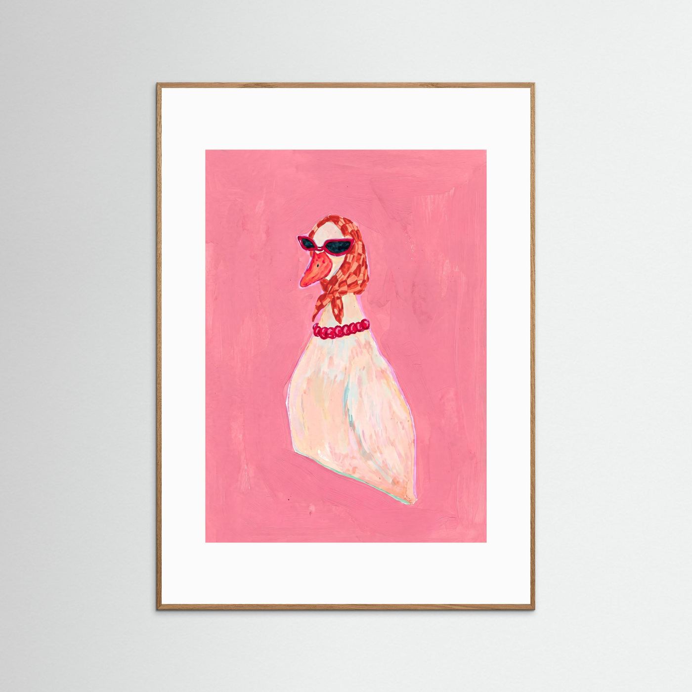 The Chic Duck — Art Print