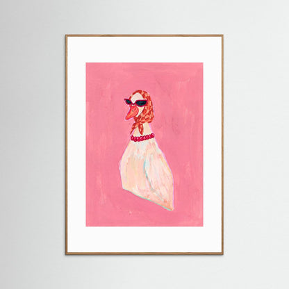 The Chic Duck — Art Print