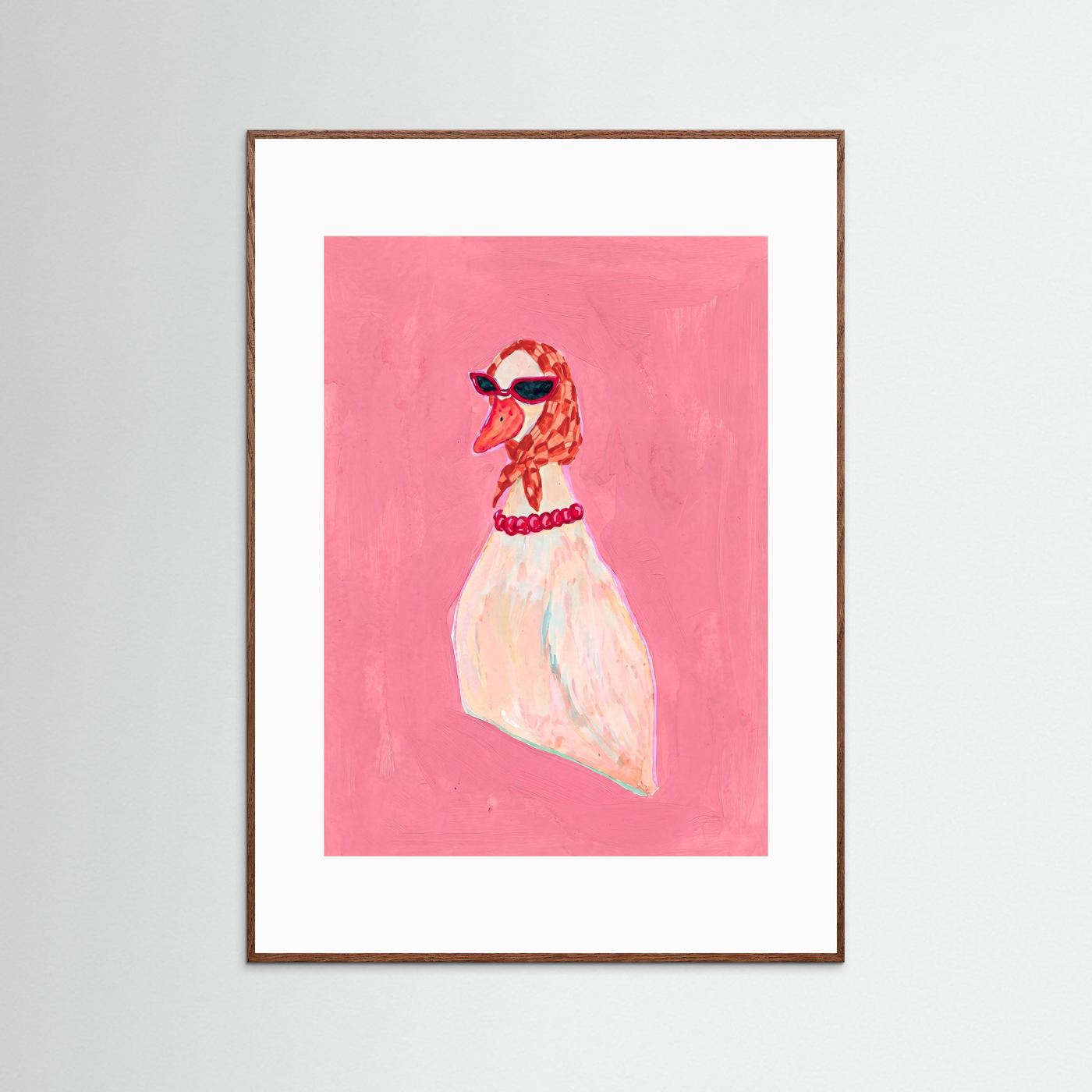 The Chic Duck — Art Print