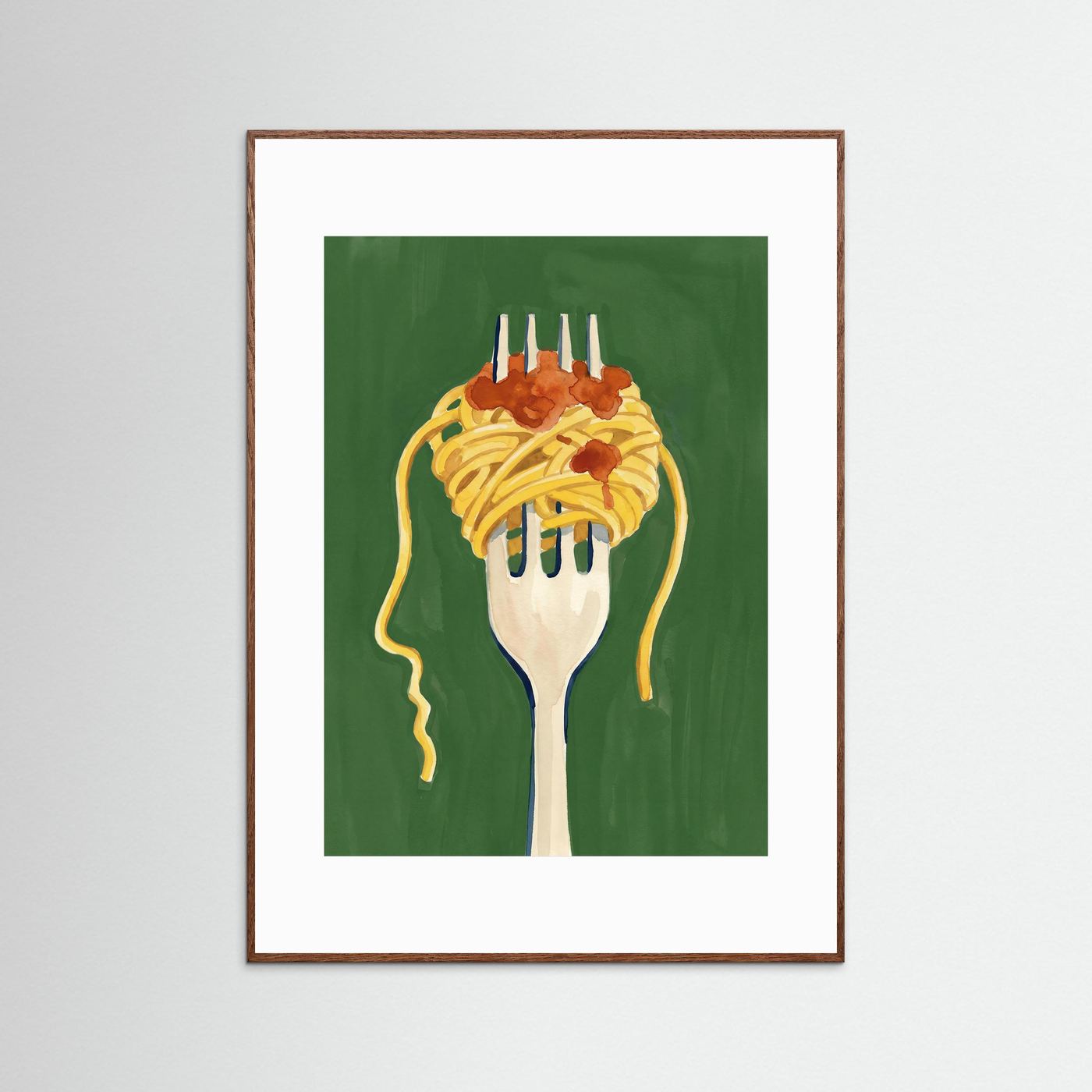 Spaghetti Twirl — Art Print 