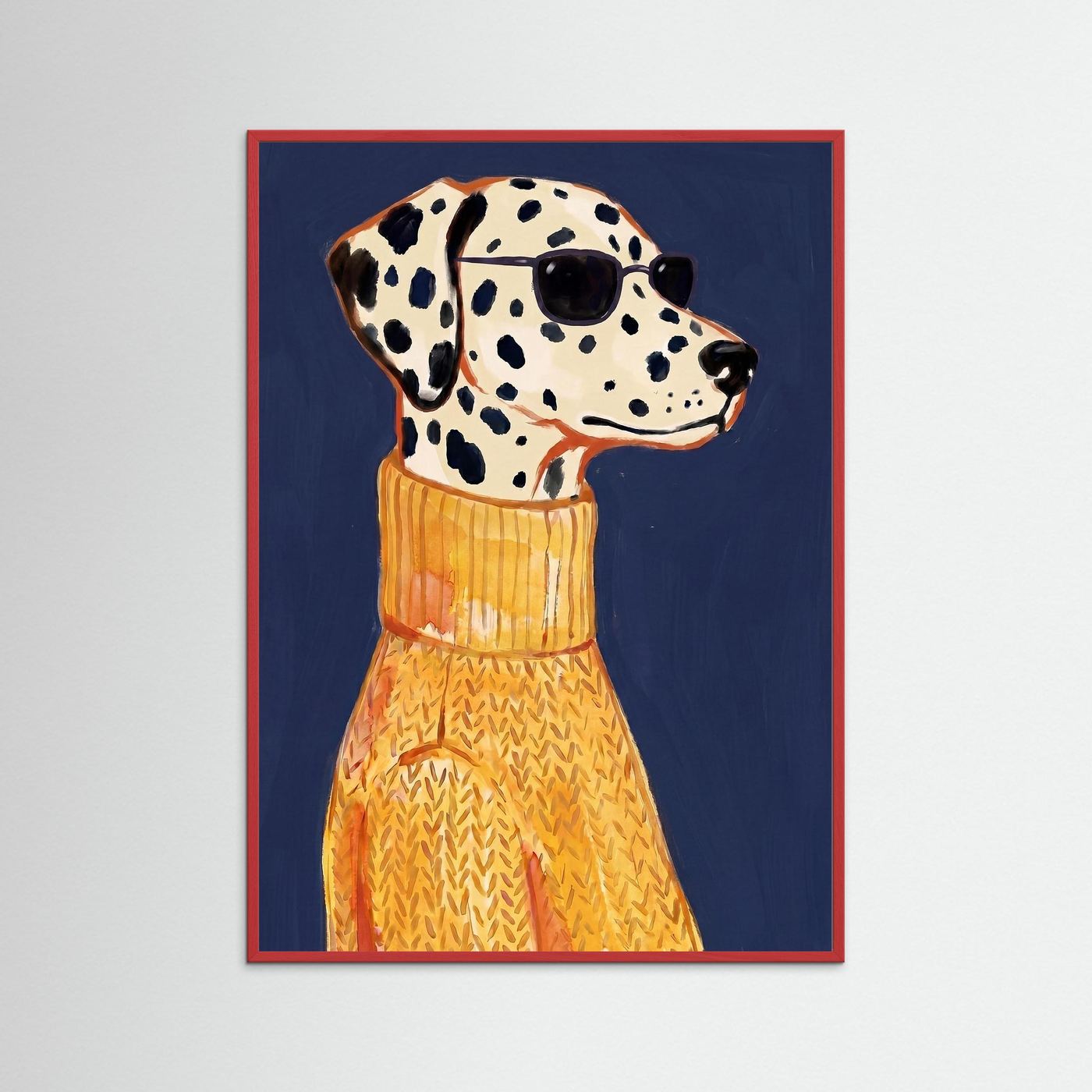 Dapper Dalmatian — Art Print 