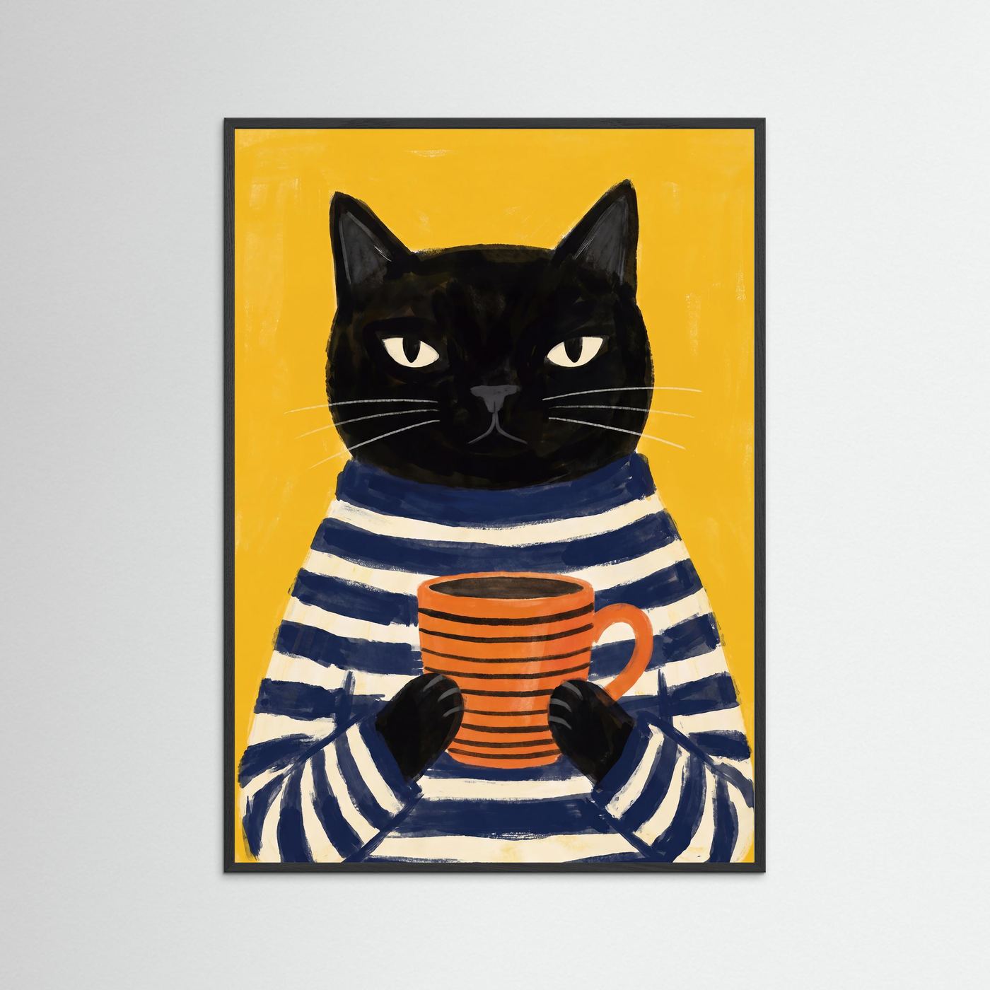 Coffee Cat — Art Print   