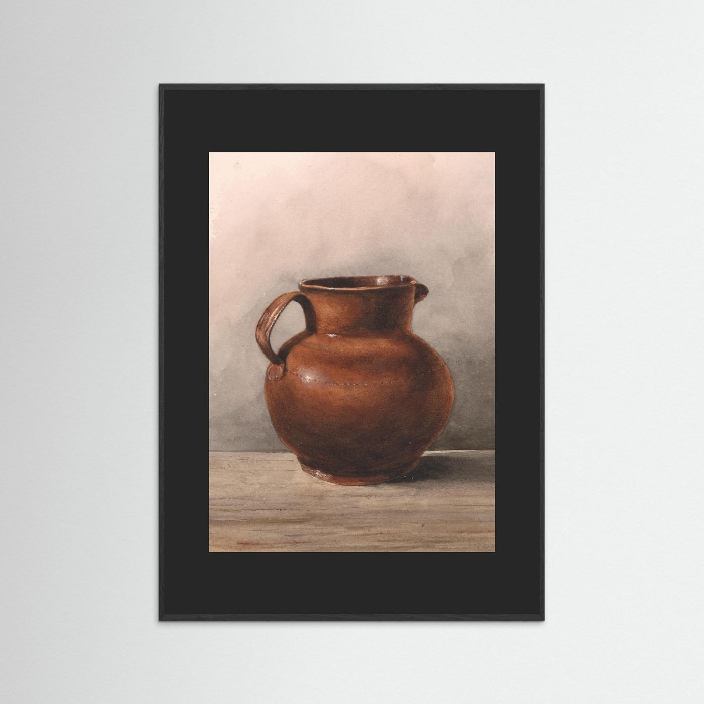 Terracotta Jug — Art Print