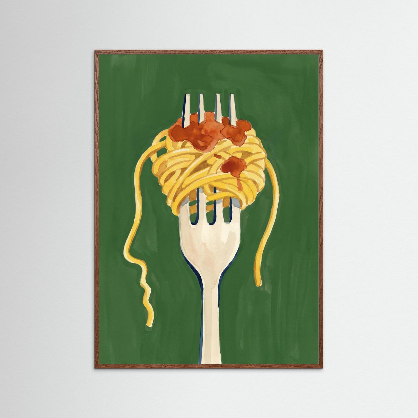 Spaghetti Twirl — Art Print 
