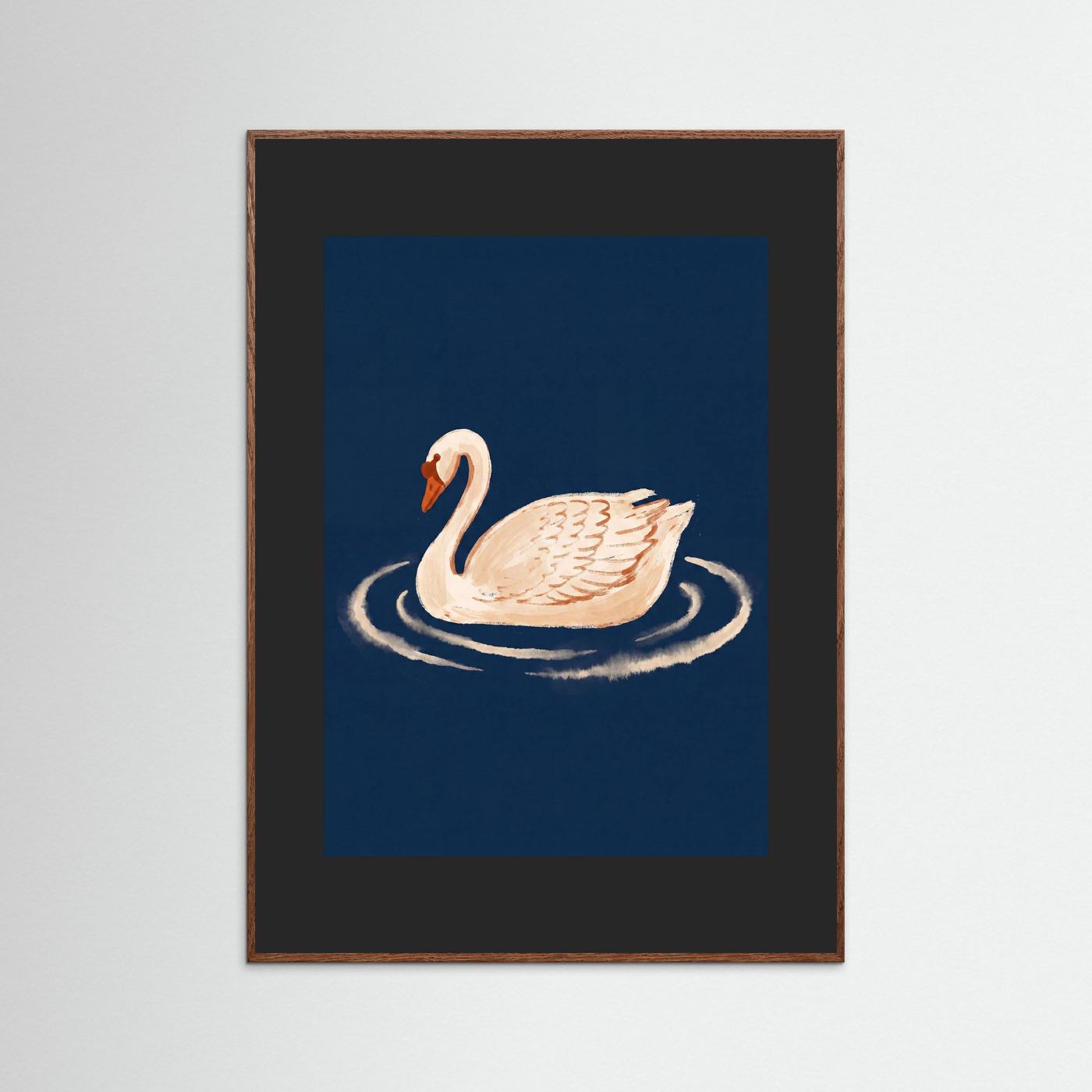 Graceful Swan — Art Print
